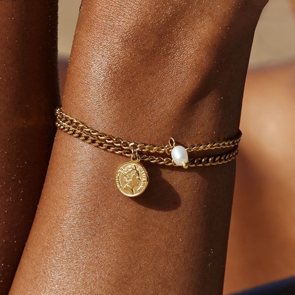 Atolea Jewelry - Atolea Senora Bracelet With Pearl Accent